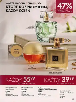 AVON - gazetka promocyjna Katalog październik 2024 od poniedziałku 30.09 do czwartku 31.10 - strona 85 AVON - gazetka promocyjna Katalog październik 2024 od poniedziałku 30.09 do czwartku 31.10 - strona 85