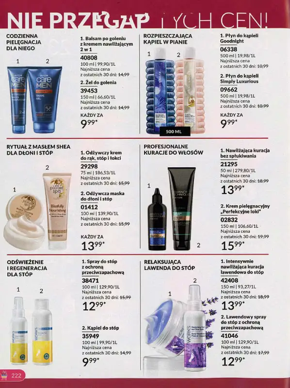 AVON - gazetka promocyjna Katalog październik 2024 od poniedziałku 30.09 do czwartku 31.10 - strona 222