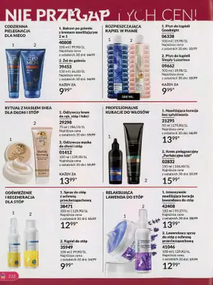 AVON - gazetka promocyjna Katalog październik 2024 od poniedziałku 30.09 do czwartku 31.10 - strona 222 AVON - gazetka promocyjna Katalog październik 2024 od poniedziałku 30.09 do czwartku 31.10 - strona 222