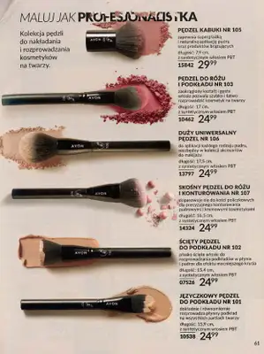 AVON - gazetka promocyjna Katalog październik 2024 od poniedziałku 30.09 do czwartku 31.10 - strona 61 AVON - gazetka promocyjna Katalog październik 2024 od poniedziałku 30.09 do czwartku 31.10 - strona 61