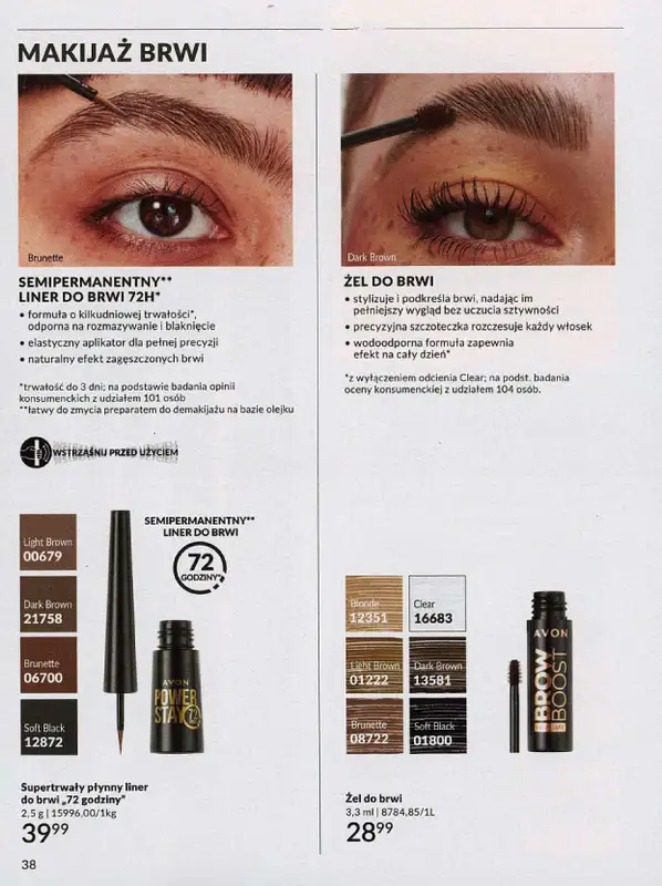 AVON - gazetka promocyjna Katalog październik 2024 od poniedziałku 30.09 do czwartku 31.10 - strona 38