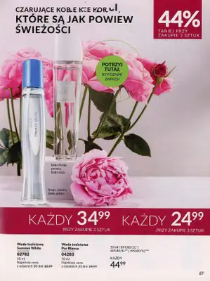 AVON - gazetka promocyjna Katalog październik 2024 od poniedziałku 30.09 do czwartku 31.10 - strona 87 AVON - gazetka promocyjna Katalog październik 2024 od poniedziałku 30.09 do czwartku 31.10 - strona 87