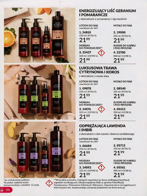 AVON - gazetka promocyjna Katalog październik 2024 od poniedziałku 30.09 do czwartku 31.10 - strona 198
