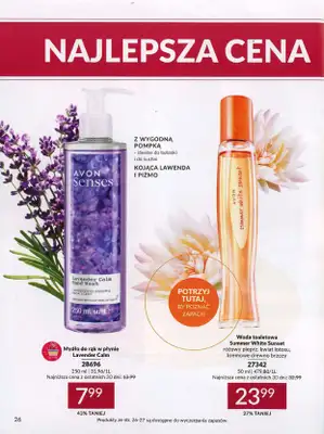 AVON - gazetka promocyjna Katalog październik 2024 od poniedziałku 30.09 do czwartku 31.10 - strona 26 AVON - gazetka promocyjna Katalog październik 2024 od poniedziałku 30.09 do czwartku 31.10 - strona 26