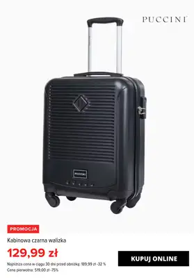 Puccini - gazetka promocyjna Walizki kabinowe od 99,99 zł od środy 11.09  - strona 8
