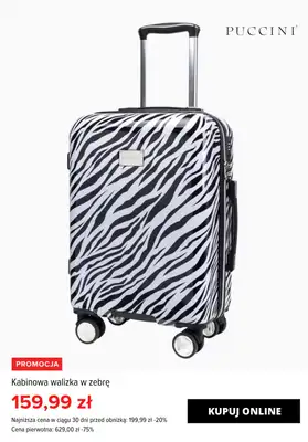 Puccini - gazetka promocyjna Walizki kabinowe od 99,99 zł od środy 11.09  - strona 6
