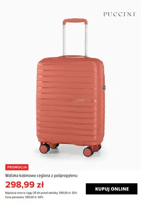 Puccini - gazetka promocyjna Walizki kabinowe od 99,99 zł od środy 11.09  - strona 7