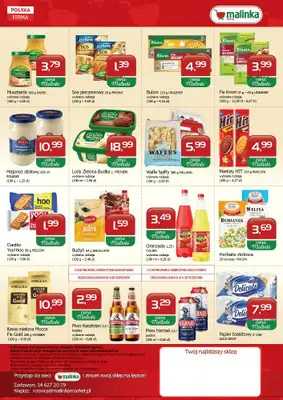 MALINKA - gazetka promocyjna Gazetka od czwartku 12.09 do środy 25.09 - strona 2 MALINKA - gazetka promocyjna Gazetka od czwartku 12.09 do środy 25.09 - strona 2