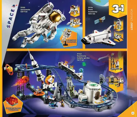 LEGO - gazetka promocyjna Katalog od wtorku 17.09 do wtorku 31.12 - strona 65 LEGO - gazetka promocyjna Katalog od wtorku 17.09 do wtorku 31.12 - strona 65