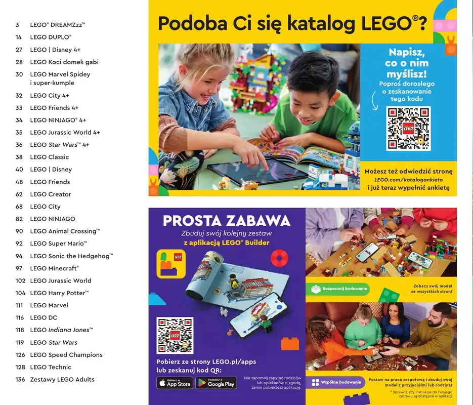 LEGO - gazetka promocyjna Katalog od wtorku 17.09 do wtorku 31.12 - strona 2
