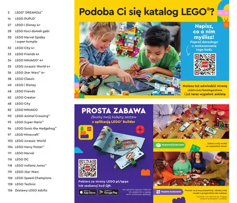 LEGO - gazetka promocyjna Katalog od wtorku 17.09 do wtorku 31.12 - strona 2 LEGO - gazetka promocyjna Katalog od wtorku 17.09 do wtorku 31.12 - strona 2