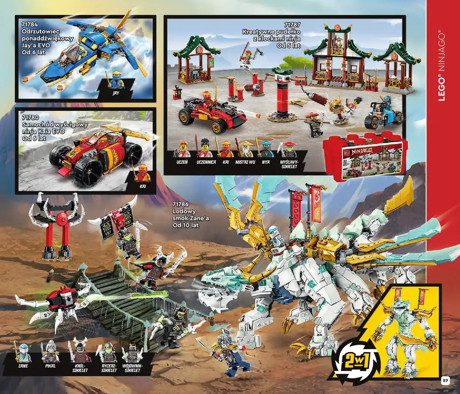 LEGO - gazetka promocyjna Katalog od wtorku 17.09 do wtorku 31.12 - strona 89
