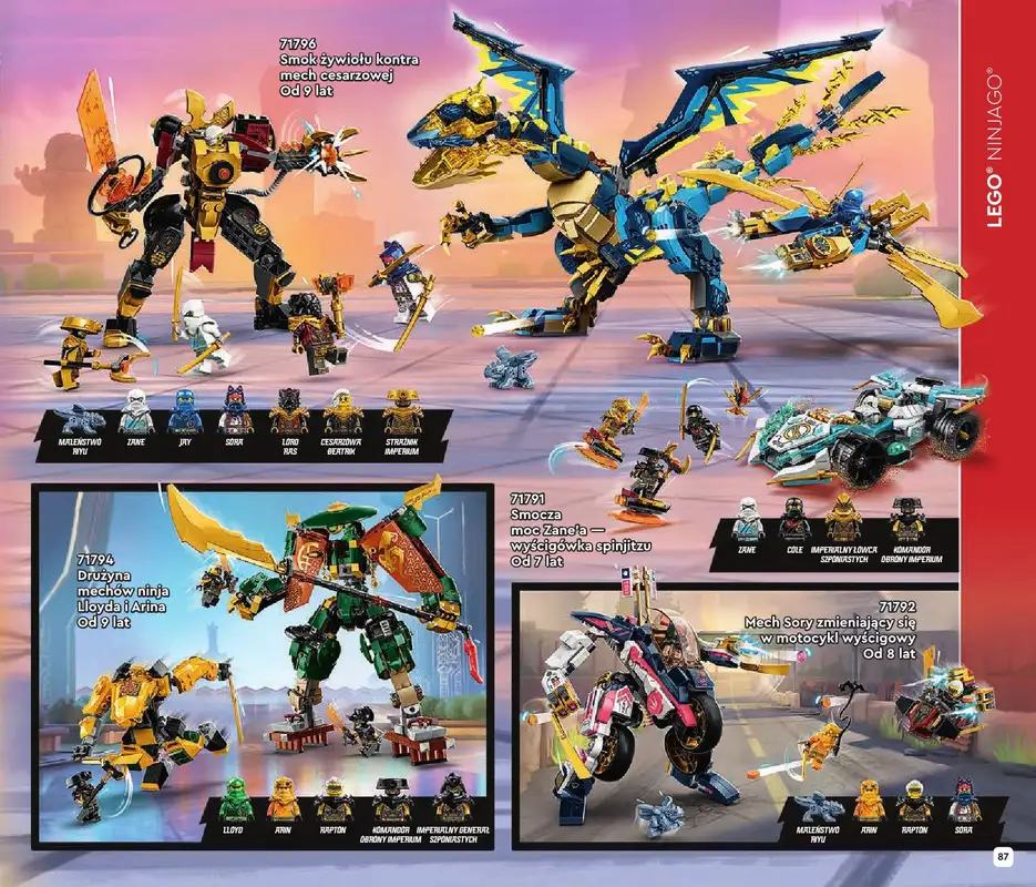 LEGO - gazetka promocyjna Katalog od wtorku 17.09 do wtorku 31.12 - strona 87
