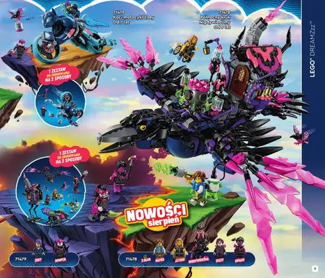 LEGO - gazetka promocyjna Katalog od wtorku 17.09 do wtorku 31.12 - strona 9 LEGO - gazetka promocyjna Katalog od wtorku 17.09 do wtorku 31.12 - strona 9