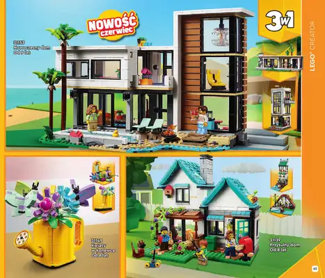 LEGO - gazetka promocyjna Katalog od wtorku 17.09 do wtorku 31.12 - strona 63 LEGO - gazetka promocyjna Katalog od wtorku 17.09 do wtorku 31.12 - strona 63