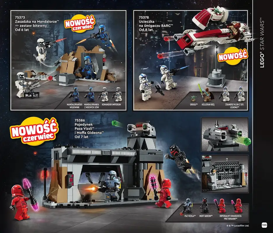 LEGO - gazetka promocyjna Katalog od wtorku 17.09 do wtorku 31.12 - strona 123