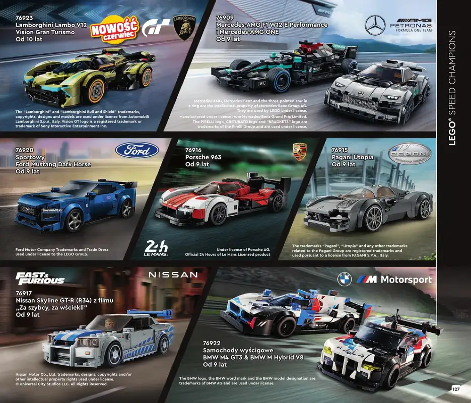 LEGO - gazetka promocyjna Katalog od wtorku 17.09 do wtorku 31.12 - strona 127