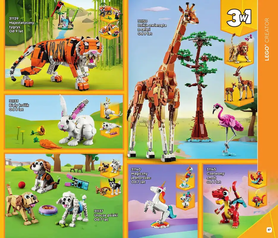 LEGO - gazetka promocyjna Katalog od wtorku 17.09 do wtorku 31.12 - strona 67