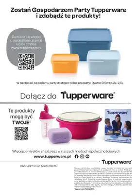 Tupperware - gazetka promocyjna Gazetka od środy 18.09 do niedzieli 29.09 - strona 8