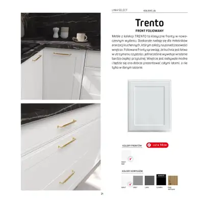 Komfort - gazetka promocyjna Katalog Kuchnie od środy 18.09 do środy 31.12 - strona 21 Komfort - gazetka promocyjna Katalog Kuchnie od środy 18.09 do środy 31.12 - strona 21