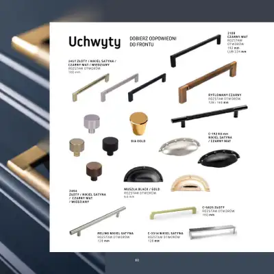 Komfort - gazetka promocyjna Katalog Kuchnie od środy 18.09 do środy 31.12 - strona 80 Komfort - gazetka promocyjna Katalog Kuchnie od środy 18.09 do środy 31.12 - strona 80