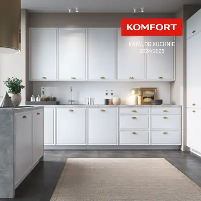 Komfort - gazetka promocyjna Katalog Kuchnie od środy 18.09 do środy 31.12 Komfort - gazetka promocyjna Katalog Kuchnie od środy 18.09 do środy 31.12
