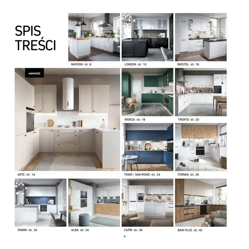 Komfort - gazetka promocyjna Katalog Kuchnie od środy 18.09 do środy 31.12 - strona 4