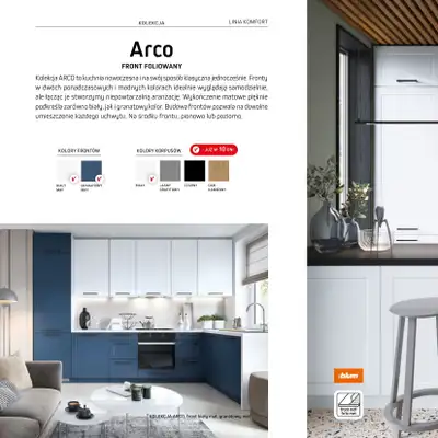 Komfort - gazetka promocyjna Katalog Kuchnie od środy 18.09 do środy 31.12 - strona 54 Komfort - gazetka promocyjna Katalog Kuchnie od środy 18.09 do środy 31.12 - strona 54