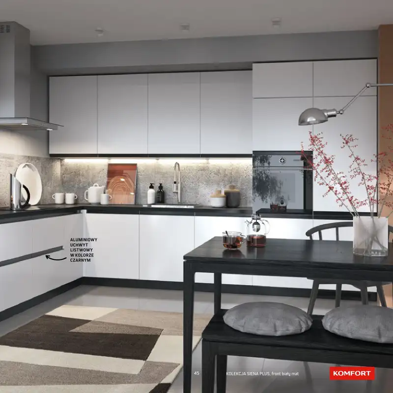 Komfort - gazetka promocyjna Katalog Kuchnie od środy 18.09 do środy 31.12 - strona 45