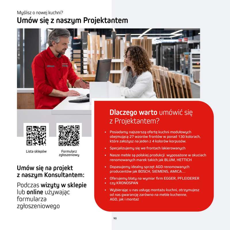 Komfort - gazetka promocyjna Katalog Kuchnie od 艣rody 18.09 do 艣rody 31.12 - strona 90 Komfort - gazetka promocyjna Katalog Kuchnie od 艣rody 18.09 do 艣rody 31.12 - strona 90