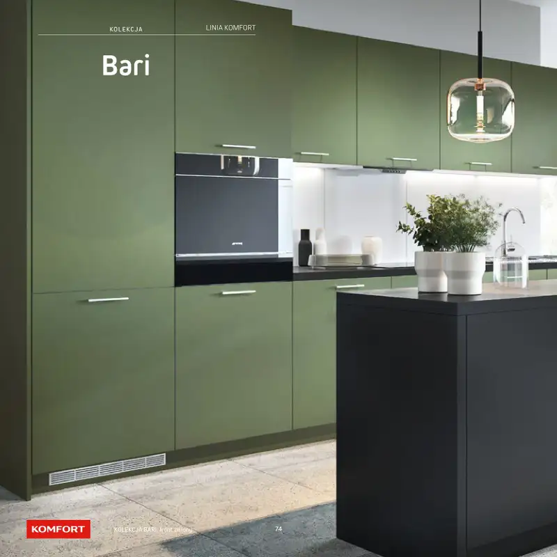 Komfort - gazetka promocyjna Katalog Kuchnie od środy 18.09 do środy 31.12 - strona 74