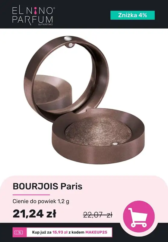 Elnino-Parfum - gazetka promocyjna -25% na kosmetyki do makijażu od środy 18.09 do wtorku 01.10 - strona 3
