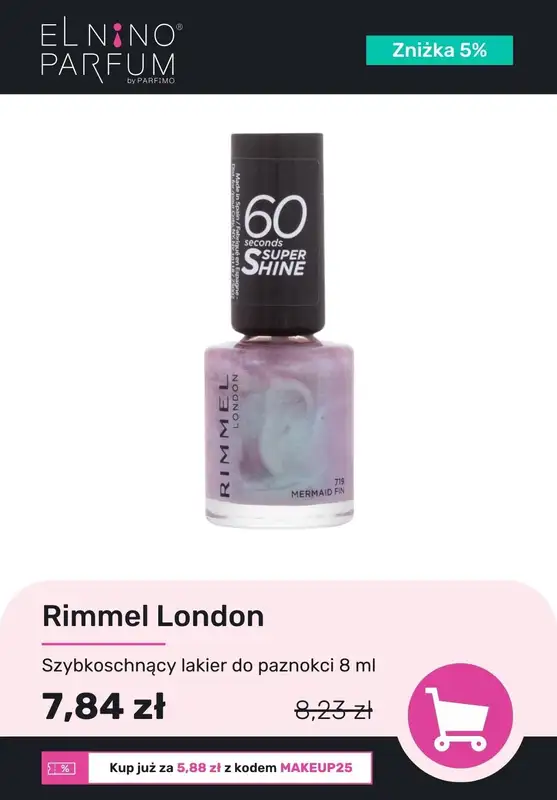 Elnino-Parfum - gazetka promocyjna -25% na kosmetyki do makijażu od środy 18.09 do wtorku 01.10 - strona 5