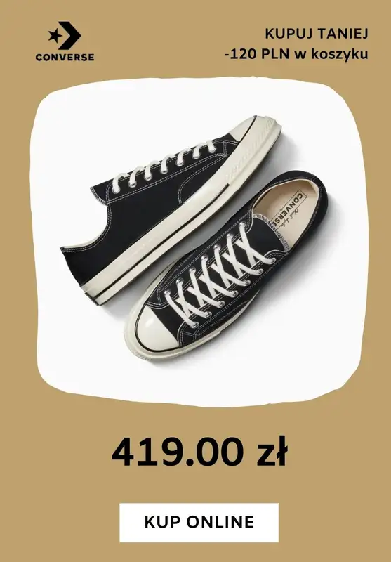 Converse - gazetka promocyjna Do 120 zł na trampki od środy 18.09  - strona 4