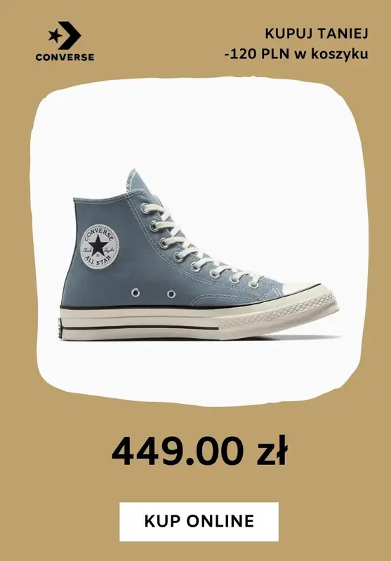 Converse - gazetka promocyjna Do 120 zł na trampki od środy 18.09  - strona 11