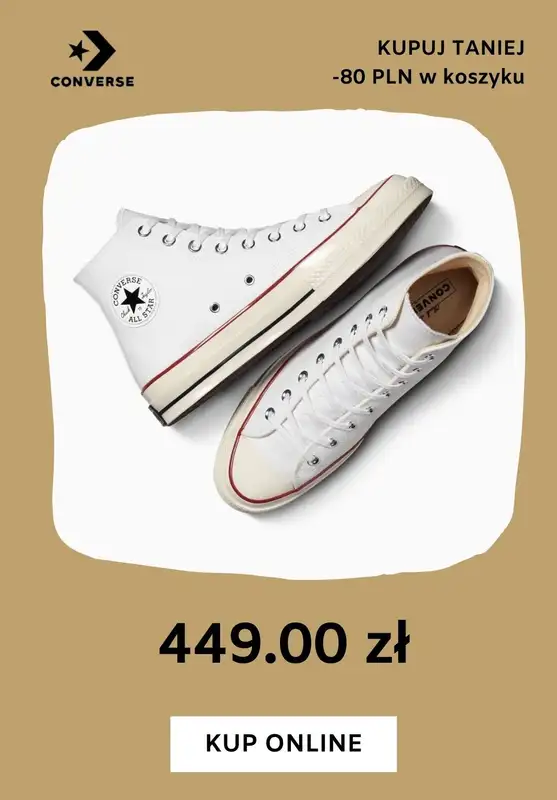 Converse - gazetka promocyjna Do 120 zł na trampki od środy 18.09  - strona 7