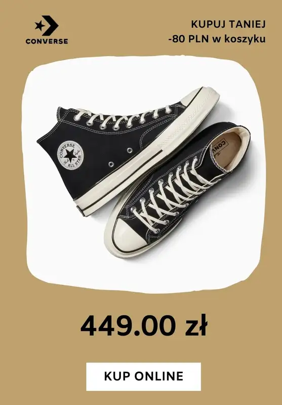 Converse - gazetka promocyjna Do 120 zł na trampki od środy 18.09  - strona 3