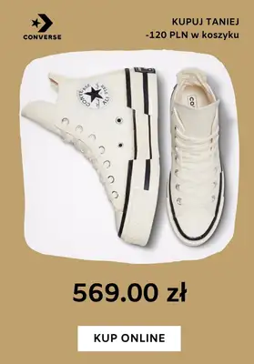 Converse - gazetka promocyjna Do 120 zł na trampki od środy 18.09  - strona 2