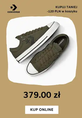 Converse - gazetka promocyjna Do 120 zł na trampki od środy 18.09  - strona 9