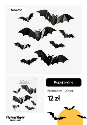 Flying Tiger Copenhagen - gazetka promocyjna Hallowenowa impreza - gadżety i dekoracje od czwartku 19.09  - strona 4