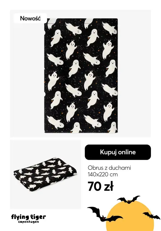 Flying Tiger Copenhagen - gazetka promocyjna Hallowenowa impreza - gadżety i dekoracje od czwartku 19.09  - strona 14