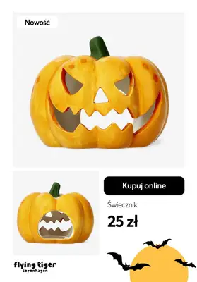 Flying Tiger Copenhagen - gazetka promocyjna Hallowenowa impreza - gadżety i dekoracje od czwartku 19.09  - strona 12