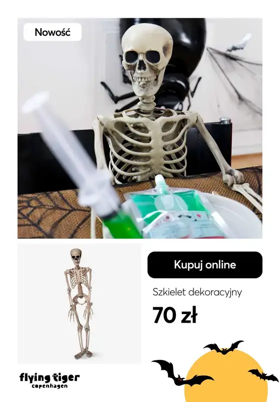 Flying Tiger Copenhagen - gazetka promocyjna Hallowenowa impreza - gadżety i dekoracje od czwartku 19.09  - strona 11