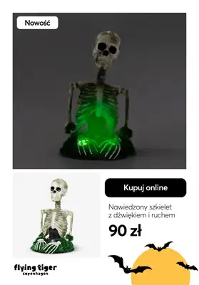 Flying Tiger Copenhagen - gazetka promocyjna Hallowenowa impreza - gadżety i dekoracje od czwartku 19.09  - strona 15