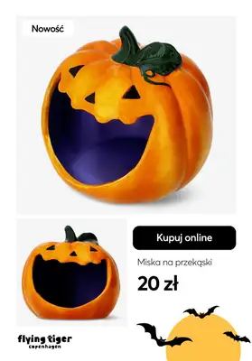 Flying Tiger Copenhagen - gazetka promocyjna Hallowenowa impreza - gadżety i dekoracje od czwartku 19.09  - strona 7