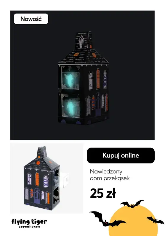 Flying Tiger Copenhagen - gazetka promocyjna Hallowenowa impreza - gadżety i dekoracje od czwartku 19.09  - strona 10