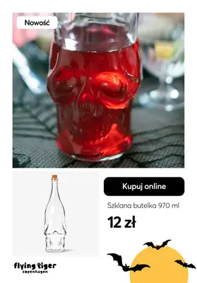 Flying Tiger Copenhagen - gazetka promocyjna Hallowenowa impreza - gadżety i dekoracje od czwartku 19.09  - strona 8