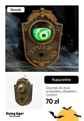 Flying Tiger Copenhagen - gazetka promocyjna Hallowenowa impreza - gadżety i dekoracje od czwartku 19.09  - strona 2
