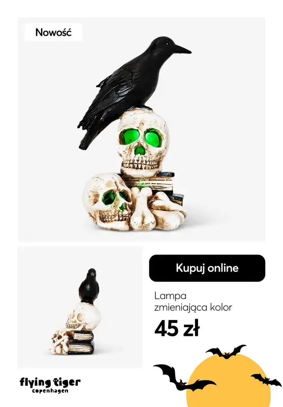 Flying Tiger Copenhagen - gazetka promocyjna Hallowenowa impreza - gadżety i dekoracje od czwartku 19.09  - strona 13