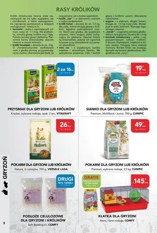 Aquael zoo - gazetka promocyjna Gazetka od poniedziałku 23.09 do poniedziałku 30.09 - strona 8